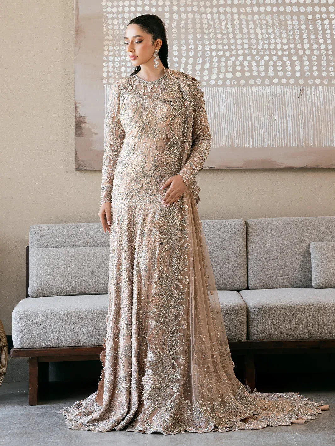 Epoque | Reverie Eternelle | Corail - Aqsa Fabrics