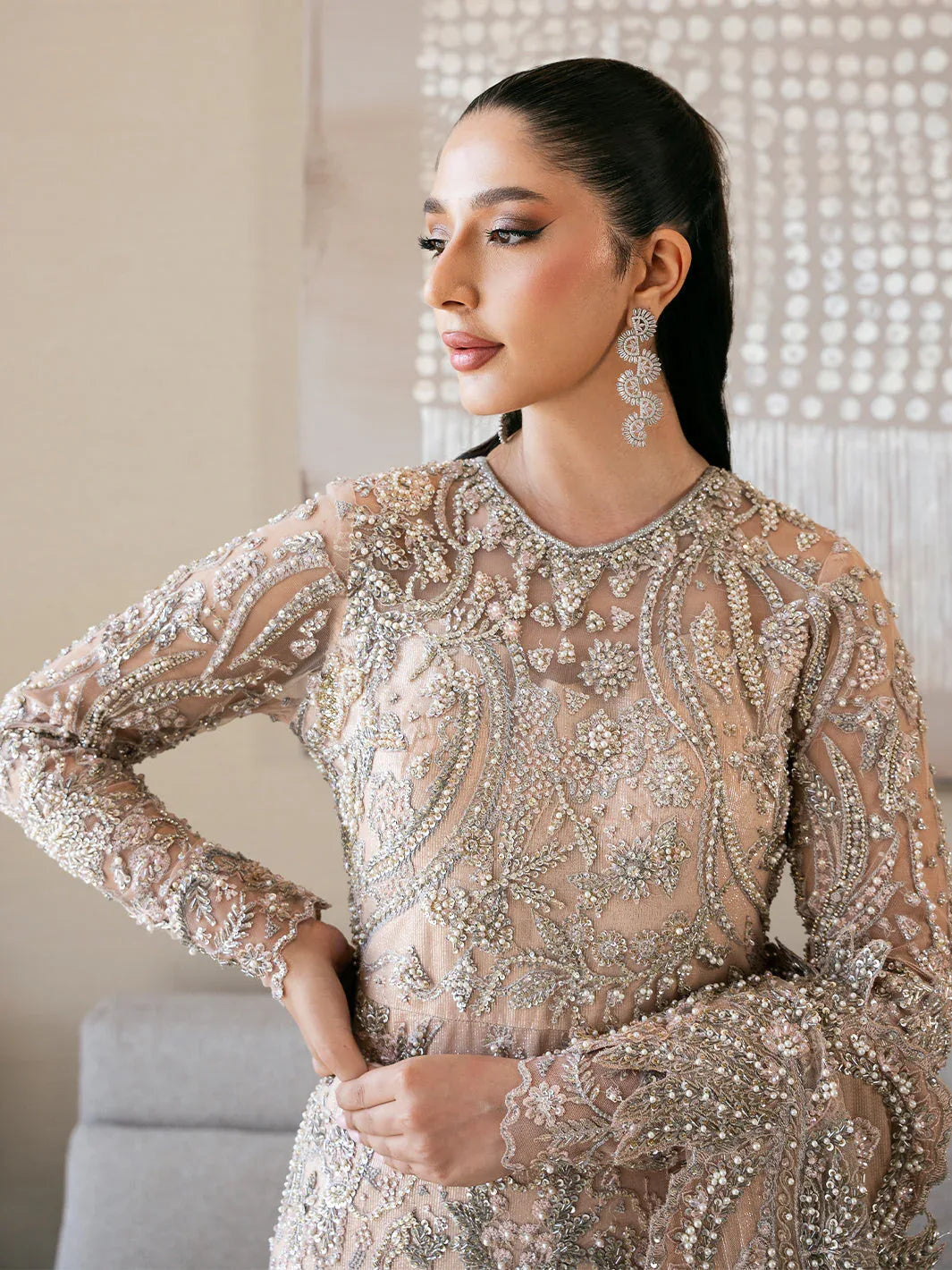 Epoque | Reverie Eternelle | Corail - Aqsa Fabrics