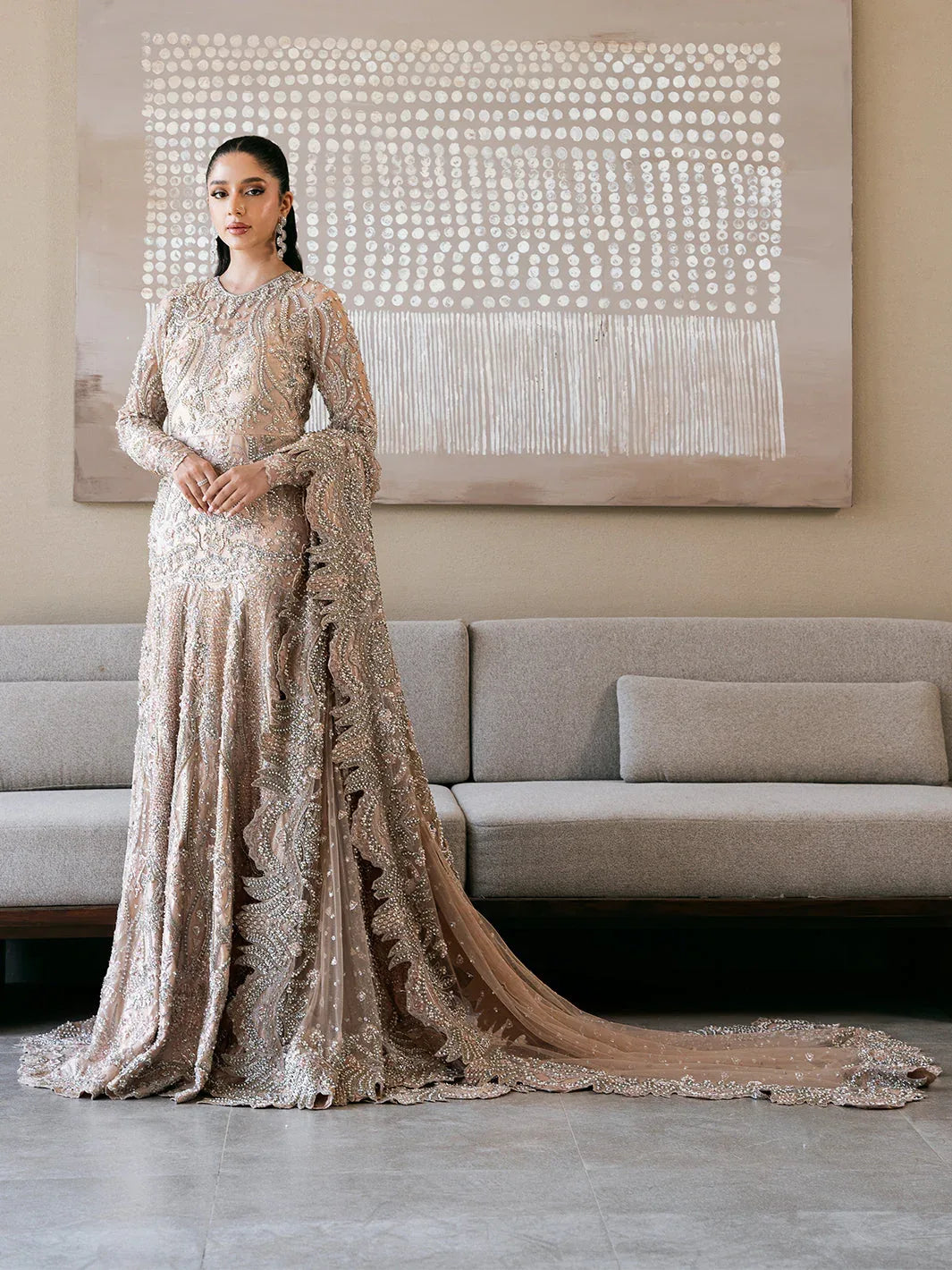 Epoque | Reverie Eternelle | Corail - Aqsa Fabrics