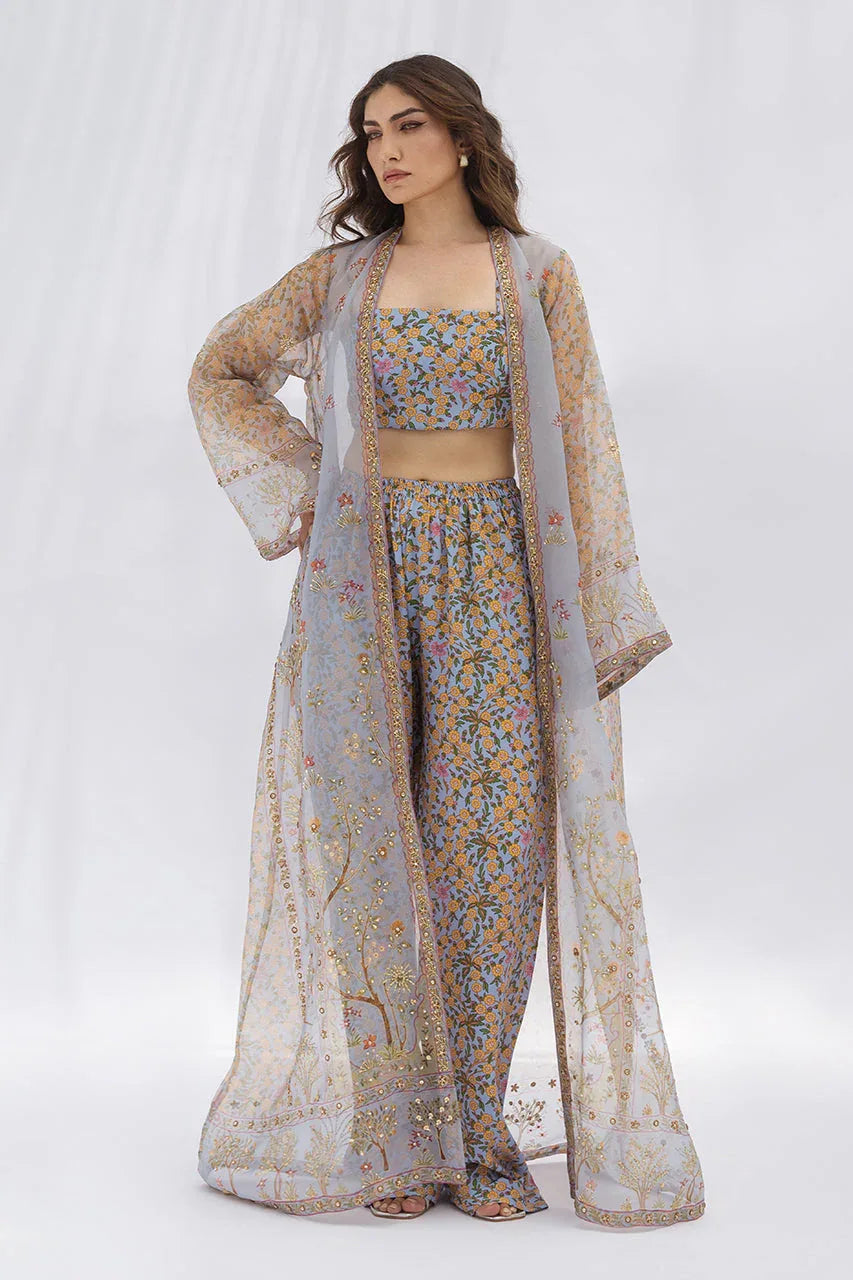 Sania Maskatiya | Fall Festive Glimmer | Reno - Aqsa Fabrics