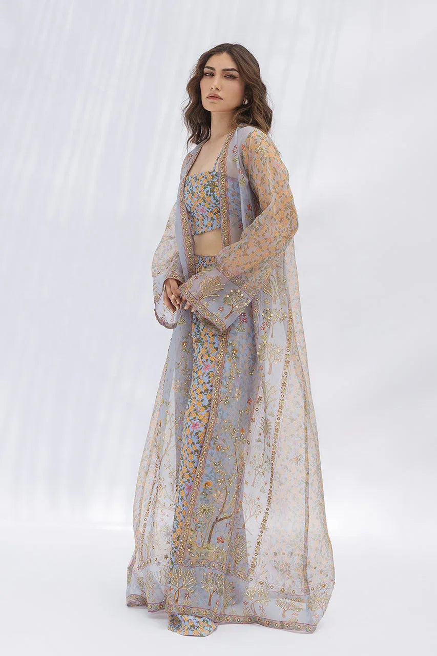Sania Maskatiya | Fall Festive Glimmer | Reno - Aqsa Fabrics