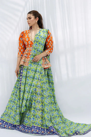 Sania Maskatiya | Fall Festive Glimmer | Rue - Aqsa Fabrics