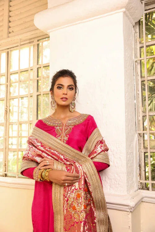Maya | Wedding Formal Meherbano | AATSHI - Aqsa Fabrics