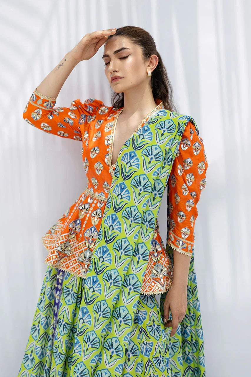 Sania Maskatiya | Fall Festive Glimmer | Rue - Aqsa Fabrics