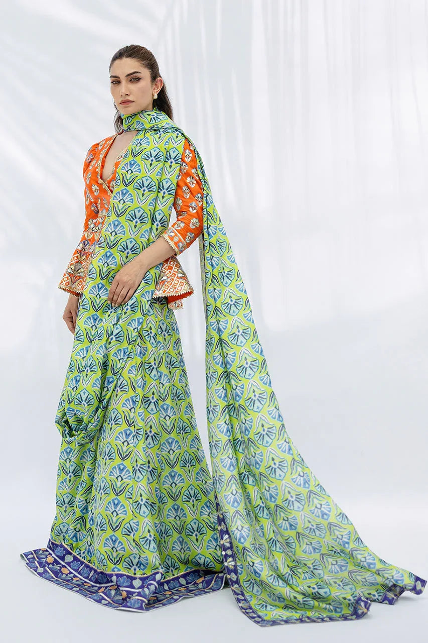 Sania Maskatiya | Fall Festive Glimmer | Rue - Aqsa Fabrics