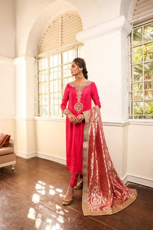 Maya | Wedding Formal Meherbano | AATSHI - Aqsa Fabrics