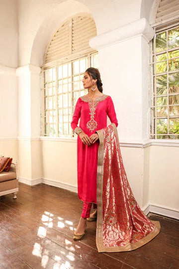 Maya | Wedding Formal Meherbano | AATSHI - Aqsa Fabrics