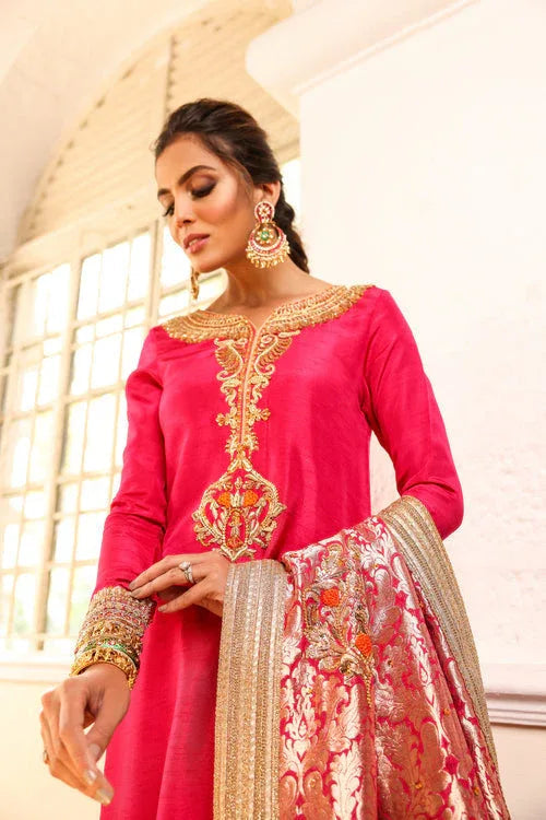 Maya | Wedding Formal Meherbano | AATSHI - Aqsa Fabrics
