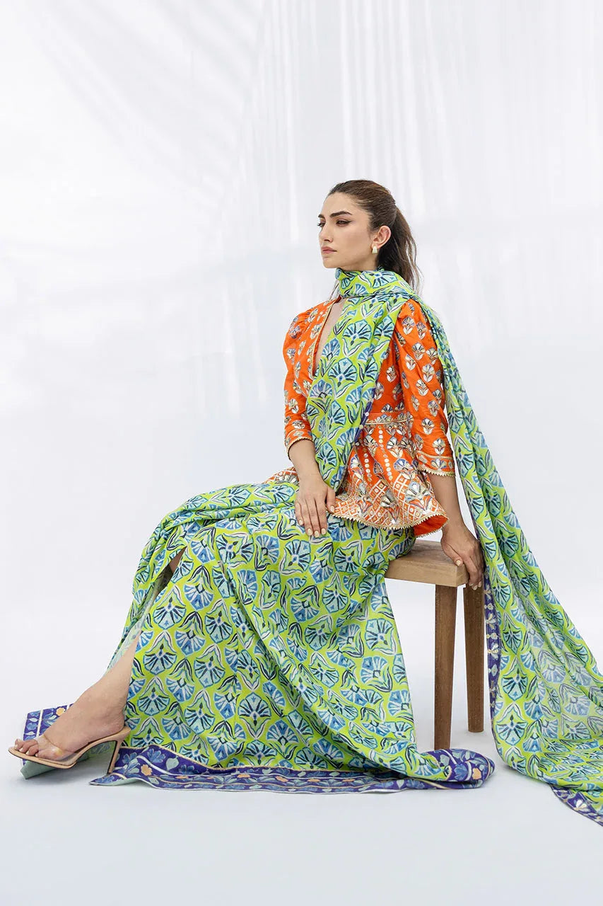 Sania Maskatiya | Fall Festive Glimmer | Rue - Aqsa Fabrics