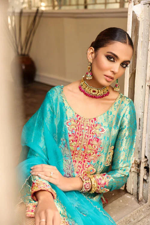 Maya | Wedding Formal Meherbano | FEROZA - Aqsa Fabrics