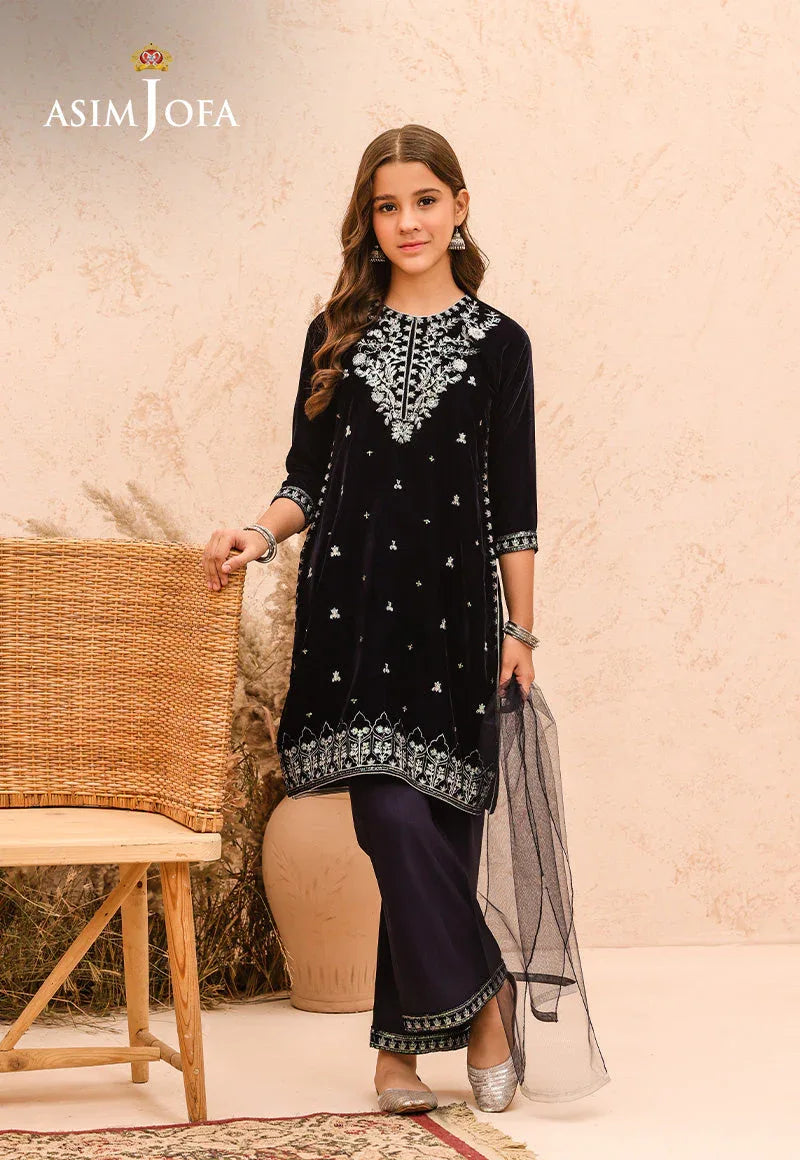 Asim Jofa | Velvet Edit | AJKV-02 - Aqsa Fabrics
