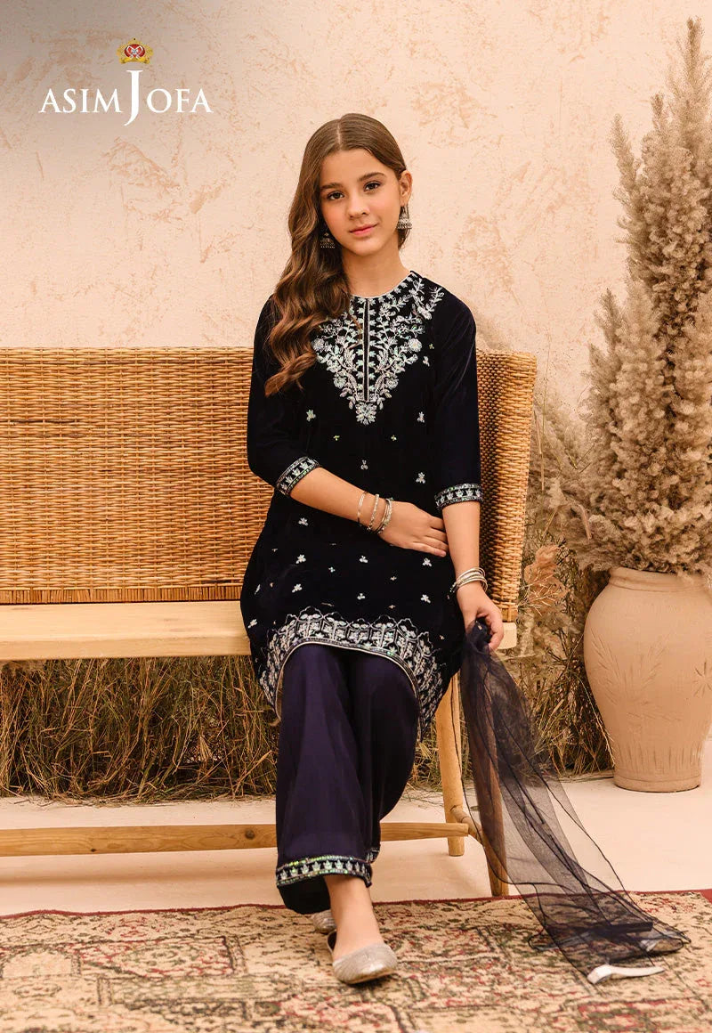 Asim Jofa | Velvet Edit | AJKV-02 - Aqsa Fabrics