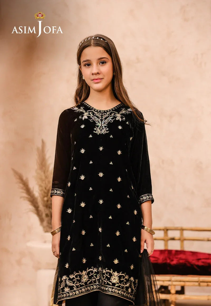 Asim Jofa | Velvet Edit | AJKV-01 - Aqsa Fabrics