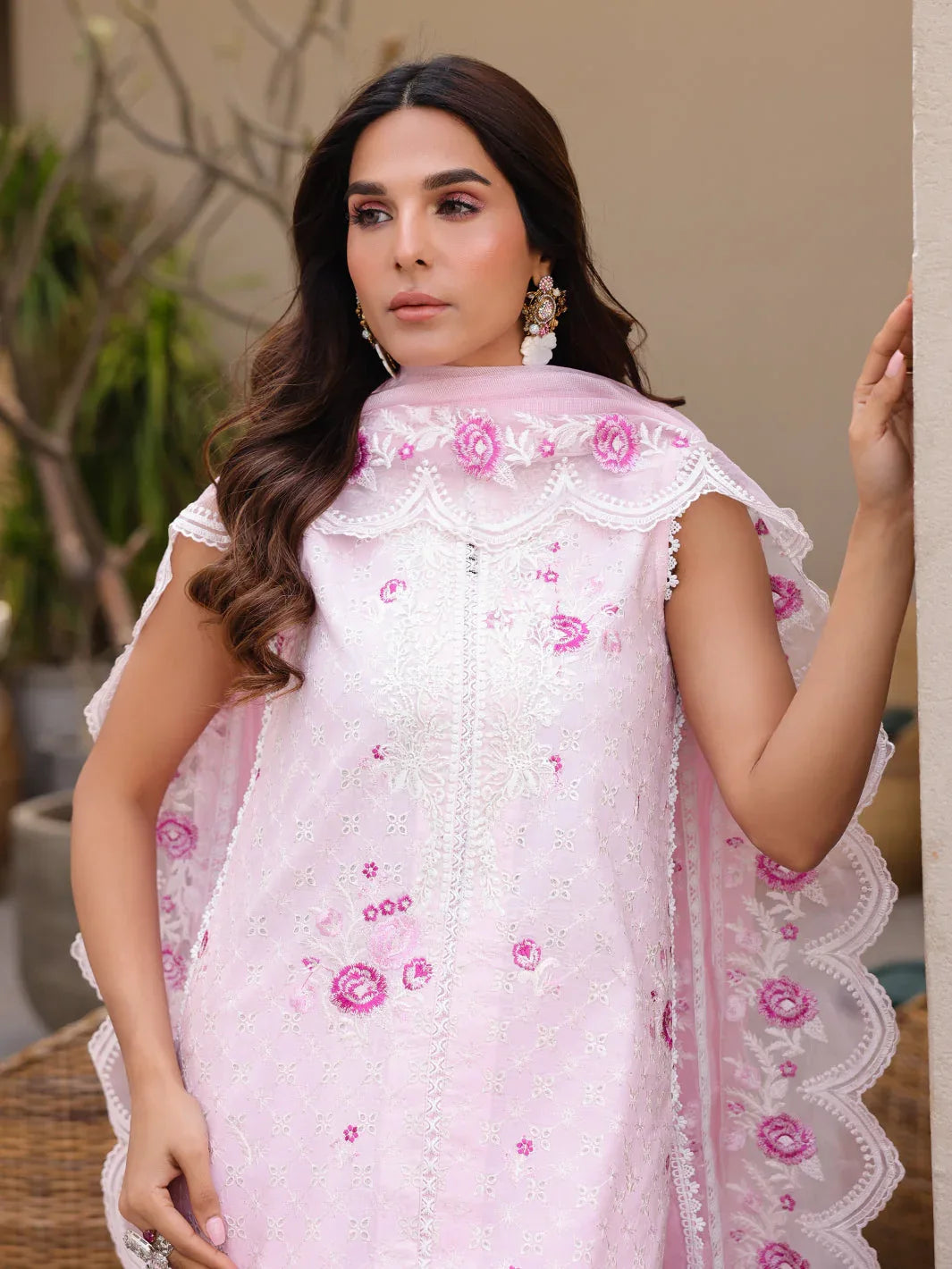 Faiza Faisal | Marine Luxury Lawn 25 | RENA - Aqsa Fabrics