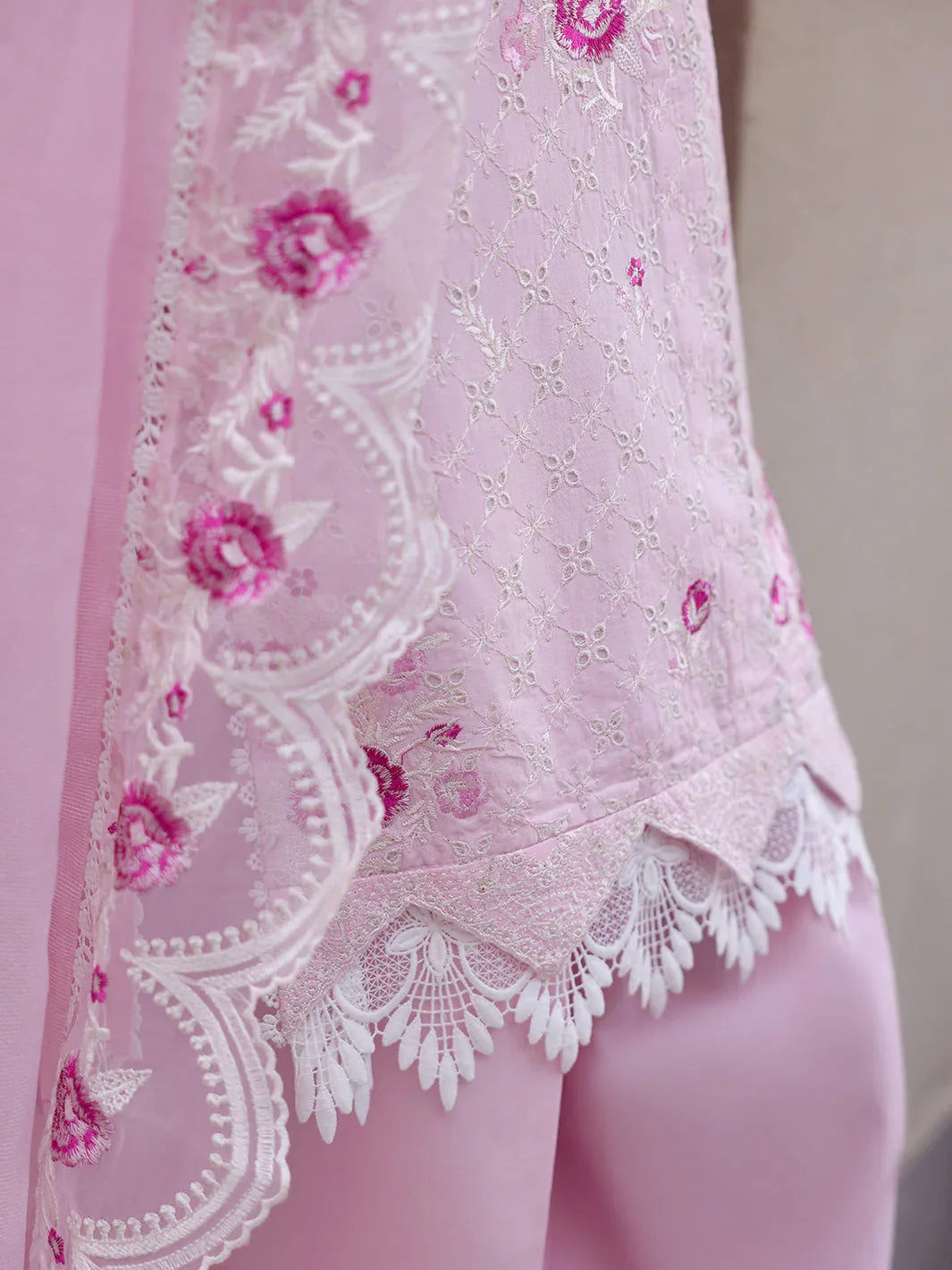 Faiza Faisal | Marine Luxury Lawn 25 | RENA - Aqsa Fabrics