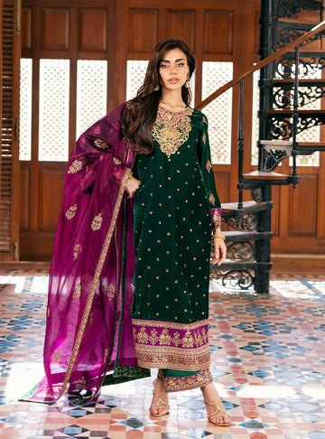 Zainab Chottani | Velvet 25 | Esha - Aqsa Fabrics