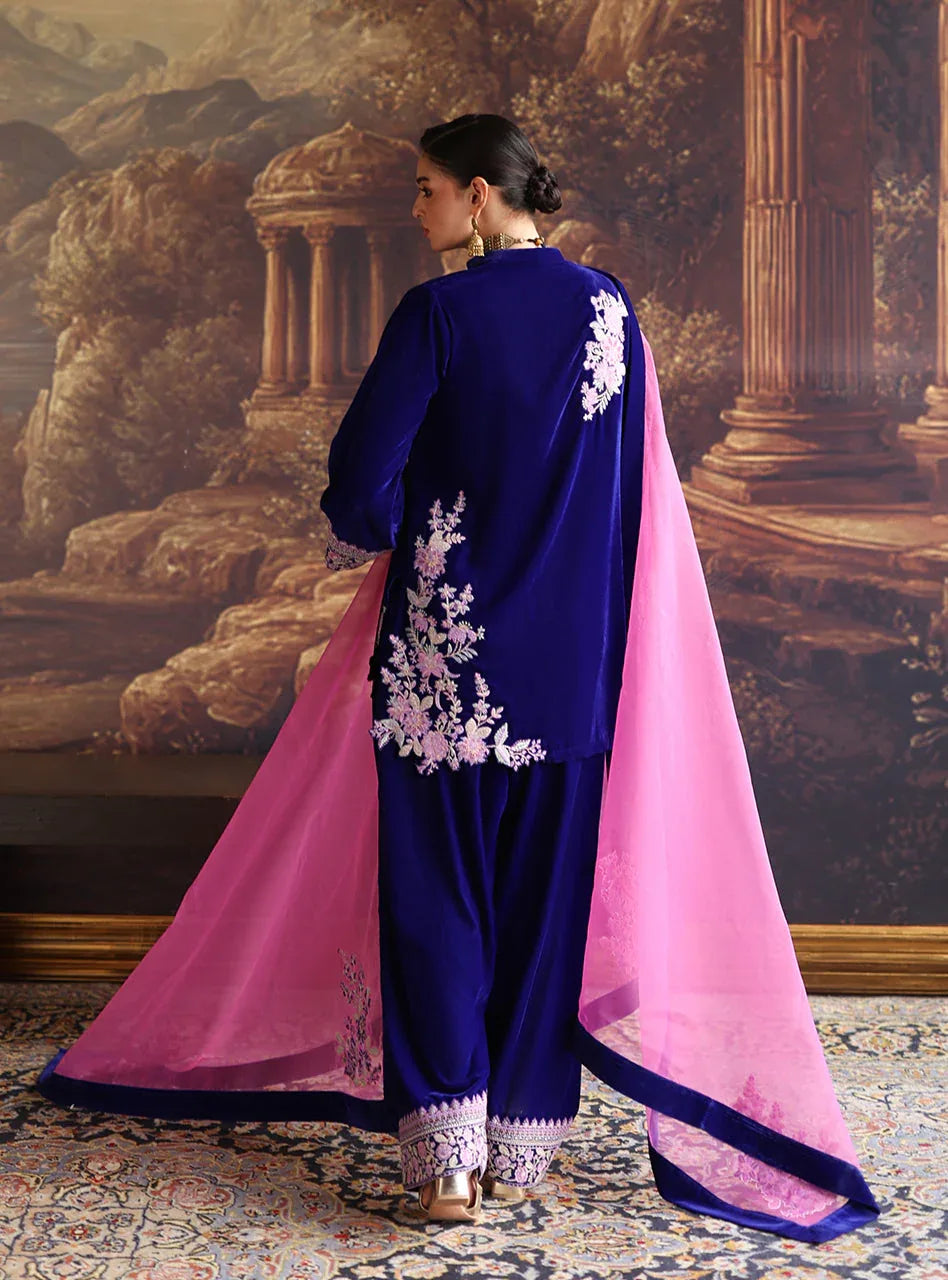 Zainab Chottani | Velura Velvet Edit 25 | Vida Farshi - Aqsa Fabrics