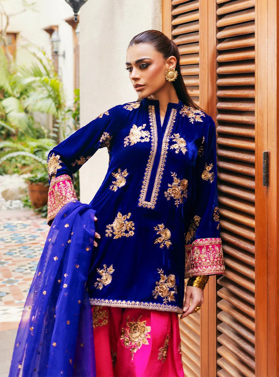 Zainab Chottani | Velvet 25 | Jia - Aqsa Fabrics