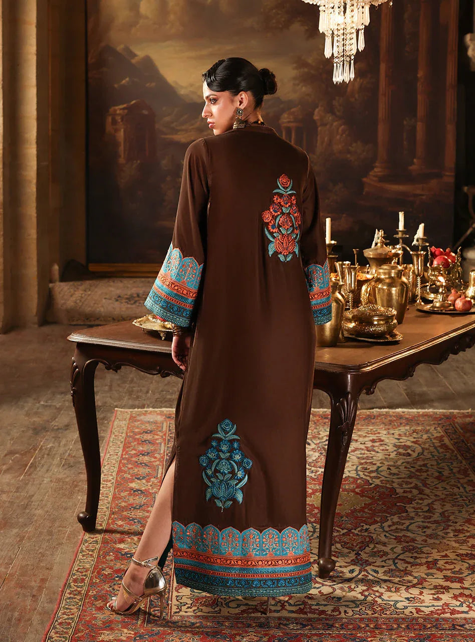 Zainab Chottani | Velura Velvet Edit 25 | Sienna Kaftan - Aqsa Fabrics