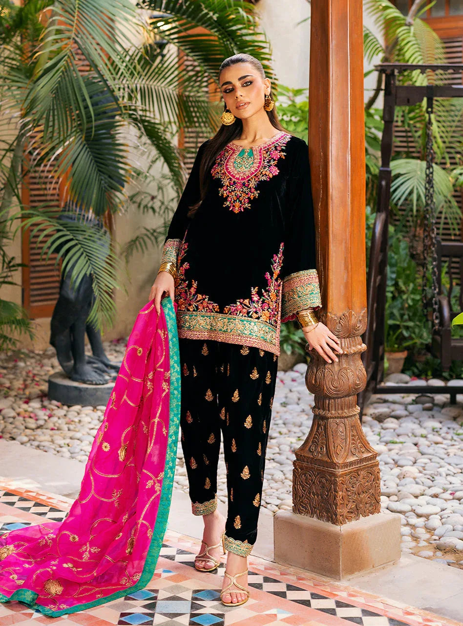 Zainab Chottani | Velvet 25 | Zeba - Aqsa Fabrics