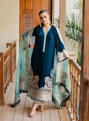 Zainab Chottani | Velvet 25 | Elsa - Aqsa Fabrics