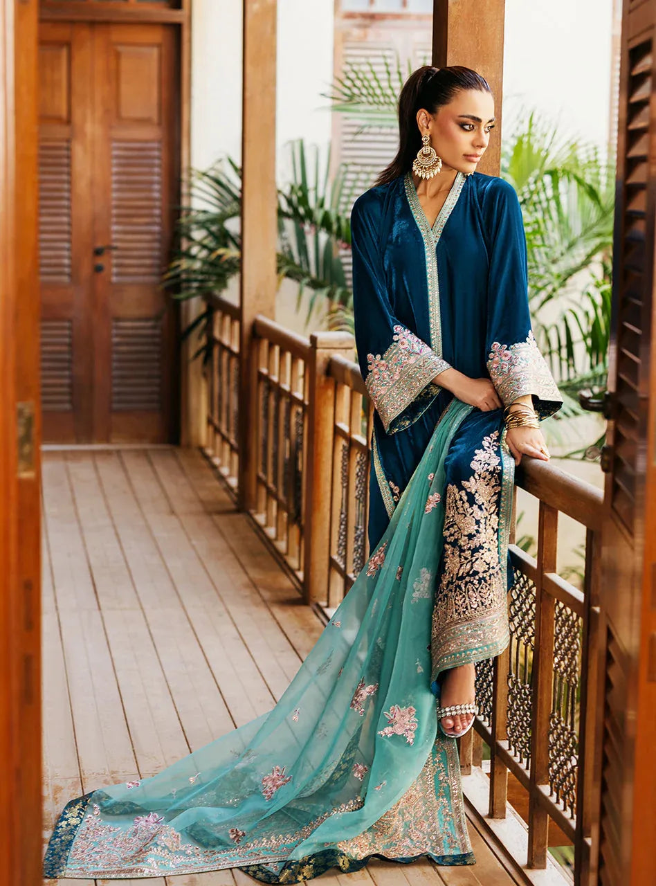 Zainab Chottani | Velvet 25 | Elsa - Aqsa Fabrics