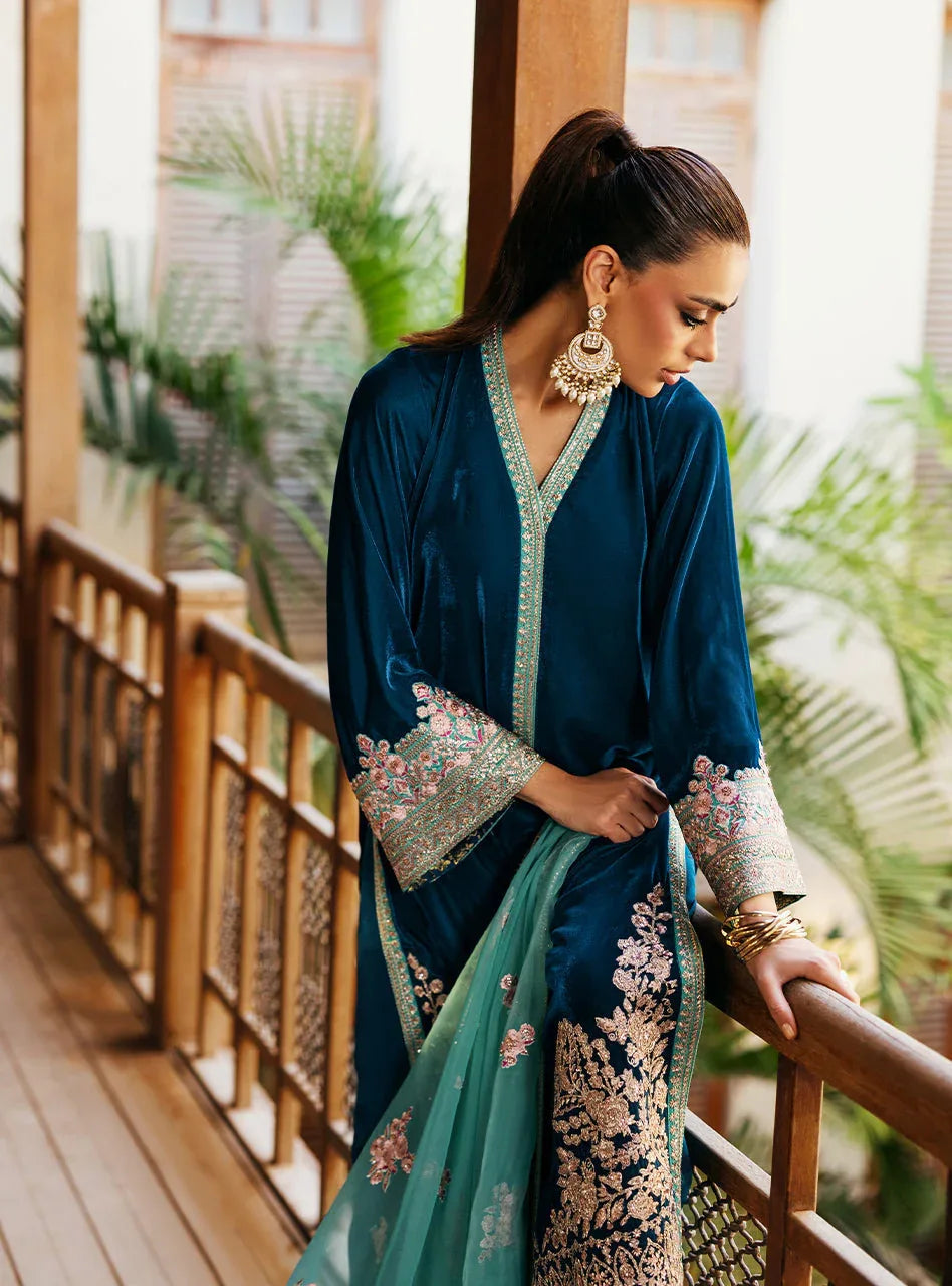 Zainab Chottani | Velvet 25 | Elsa - Aqsa Fabrics