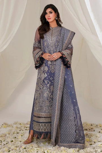 Jazmin | Luxury Formal Collection | GERANIUM - Aqsa Fabrics