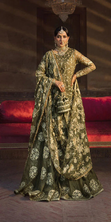 Erum Khan | Jahan Wedding Formals | MALIKA JAN - Aqsa Fabrics