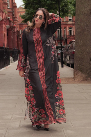 Erum Khan I Kaftan Edit I Moon Shadow - Aqsa Fabrics