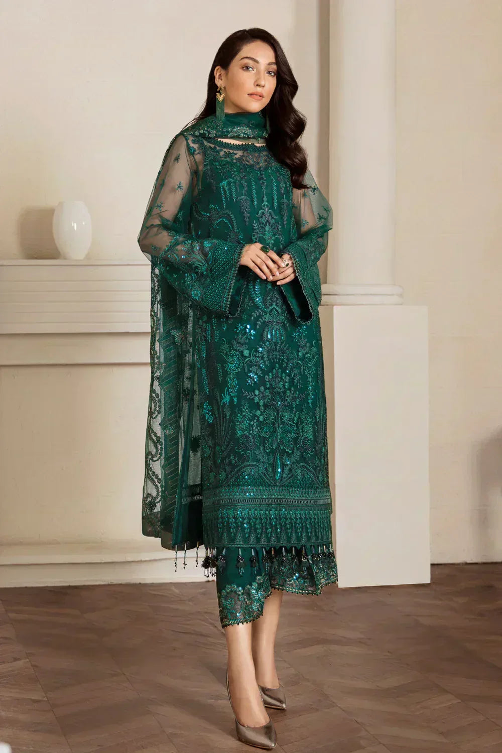 Baroque | Formals Collection | UF-33 - Aqsa Fabrics