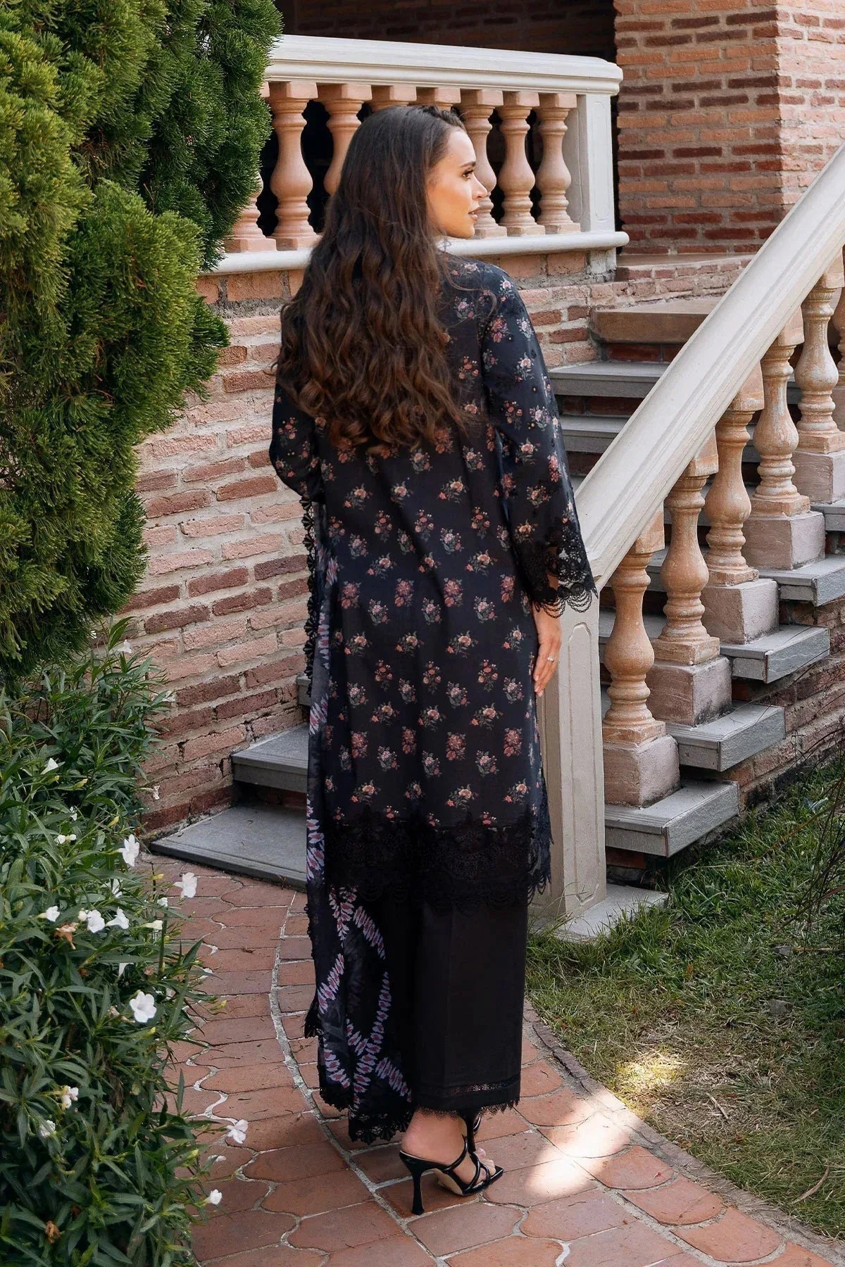 Afrozeh | Damask The Holiday Edit '25 - Lawn | Lorien A - Aqsa Fabrics