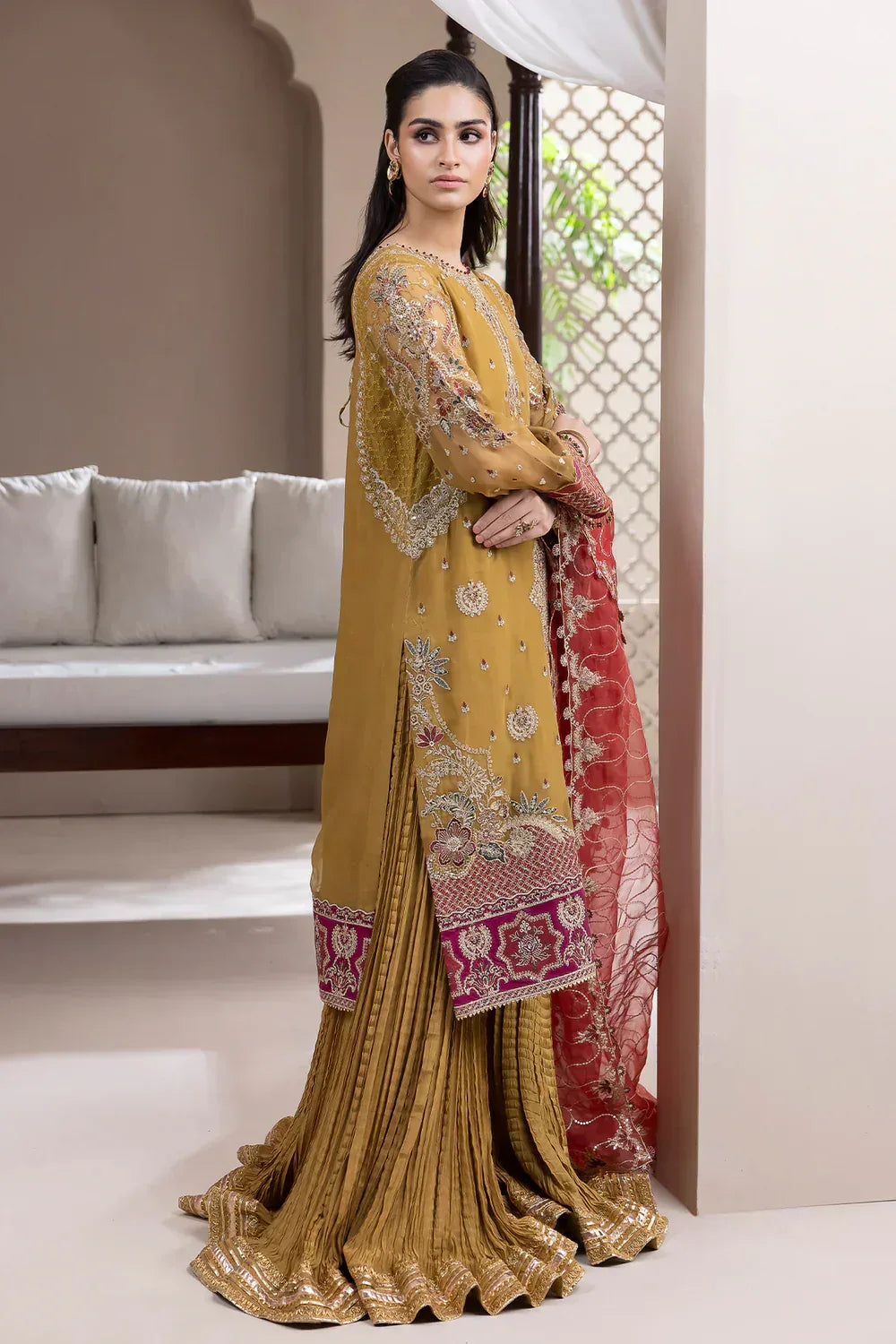 Baroque | Formals Collection | UF-411 - Aqsa Fabrics