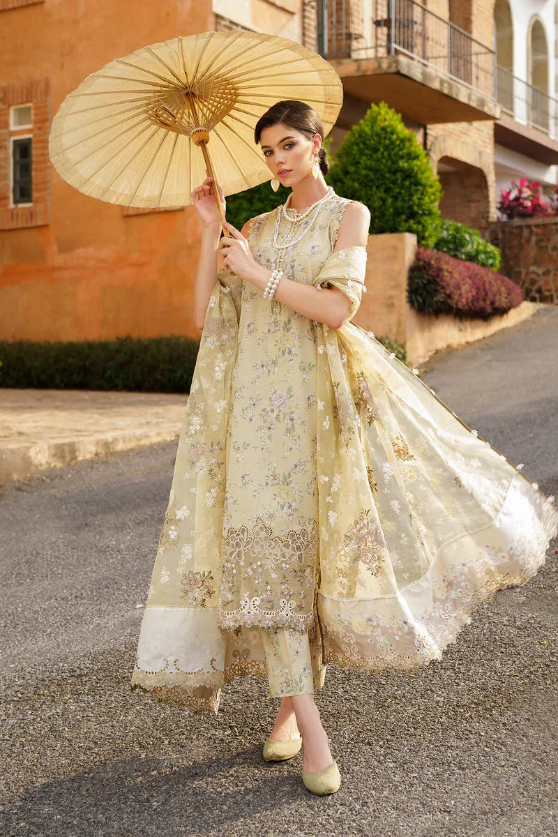 Baroque | Luxury Pret 24 | LAWN UF-584 - Aqsa Fabrics