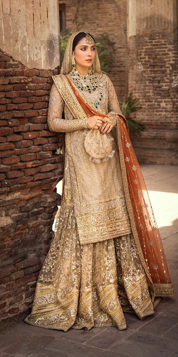 Erum Khan | Jahan Wedding Formals | FARIDA - Aqsa Fabrics