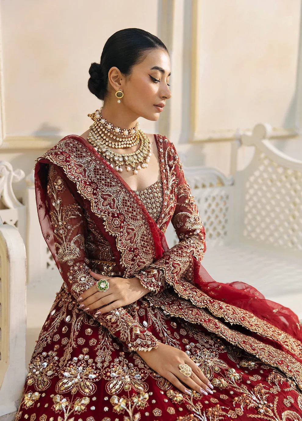Gulaal | Wedding Formals | Nawazish GL-WS-23V1-39 - Aqsa Fabrics
