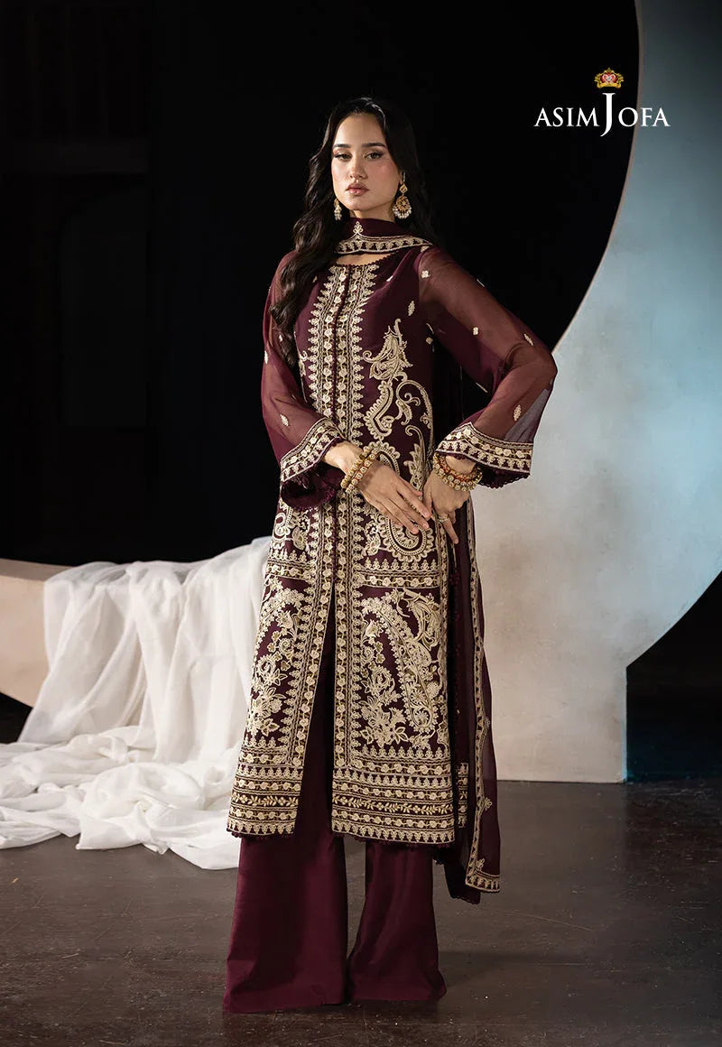 Asim Jofa | Festive Collection 25 | AJLLF-19 - Aqsa Fabrics