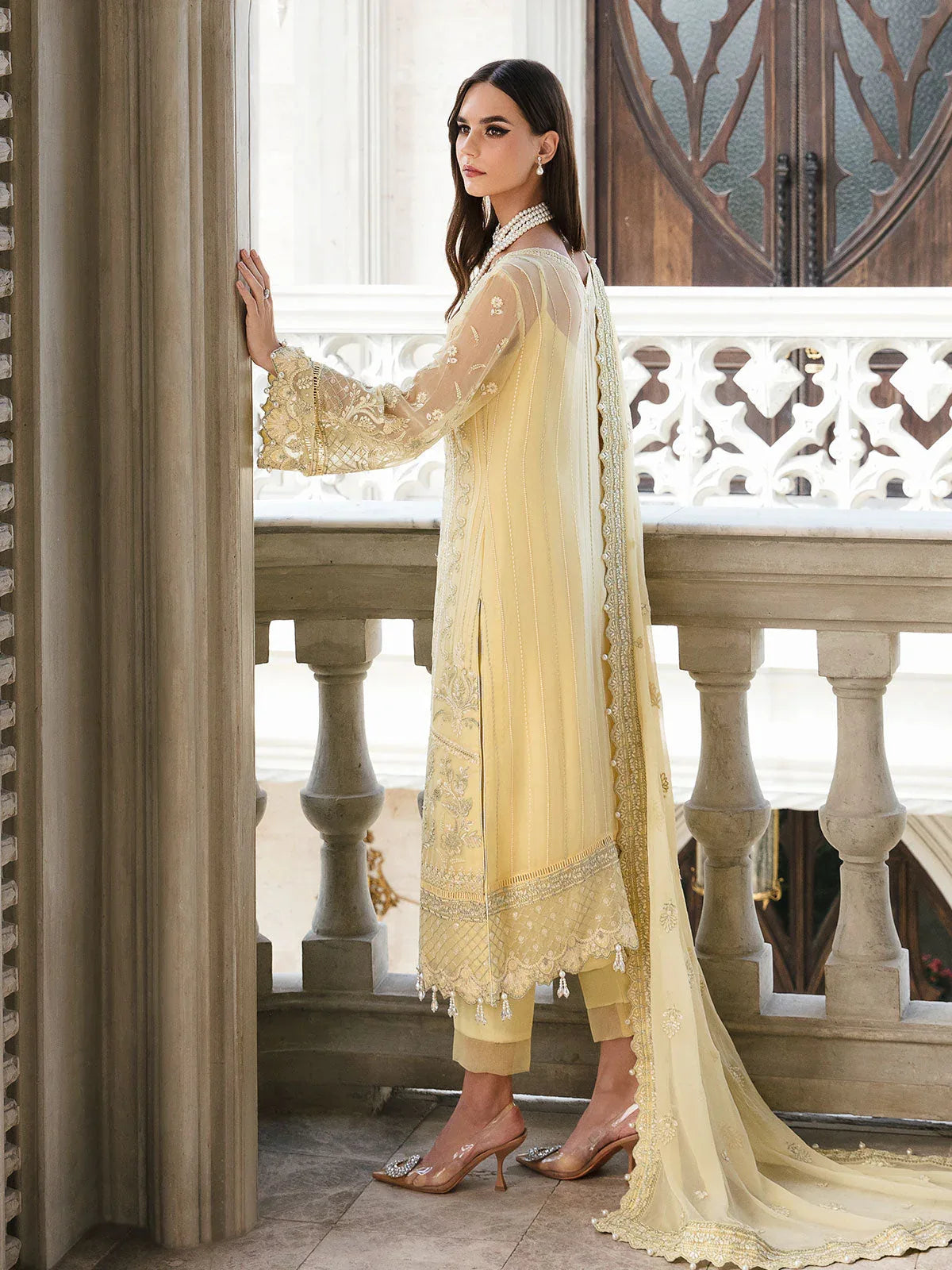 Gulaal | Embroidered Chiffon | SAHAR 04 - Aqsa Fabrics