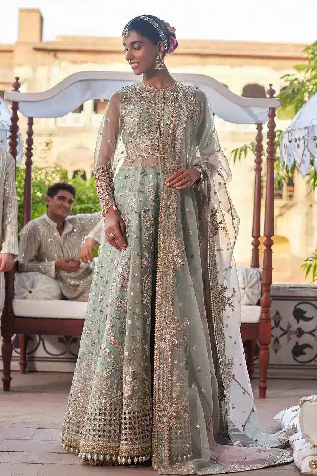 Afrozeh | Dastangoi Wedding Formals | Mehrunisa - Aqsa Fabrics