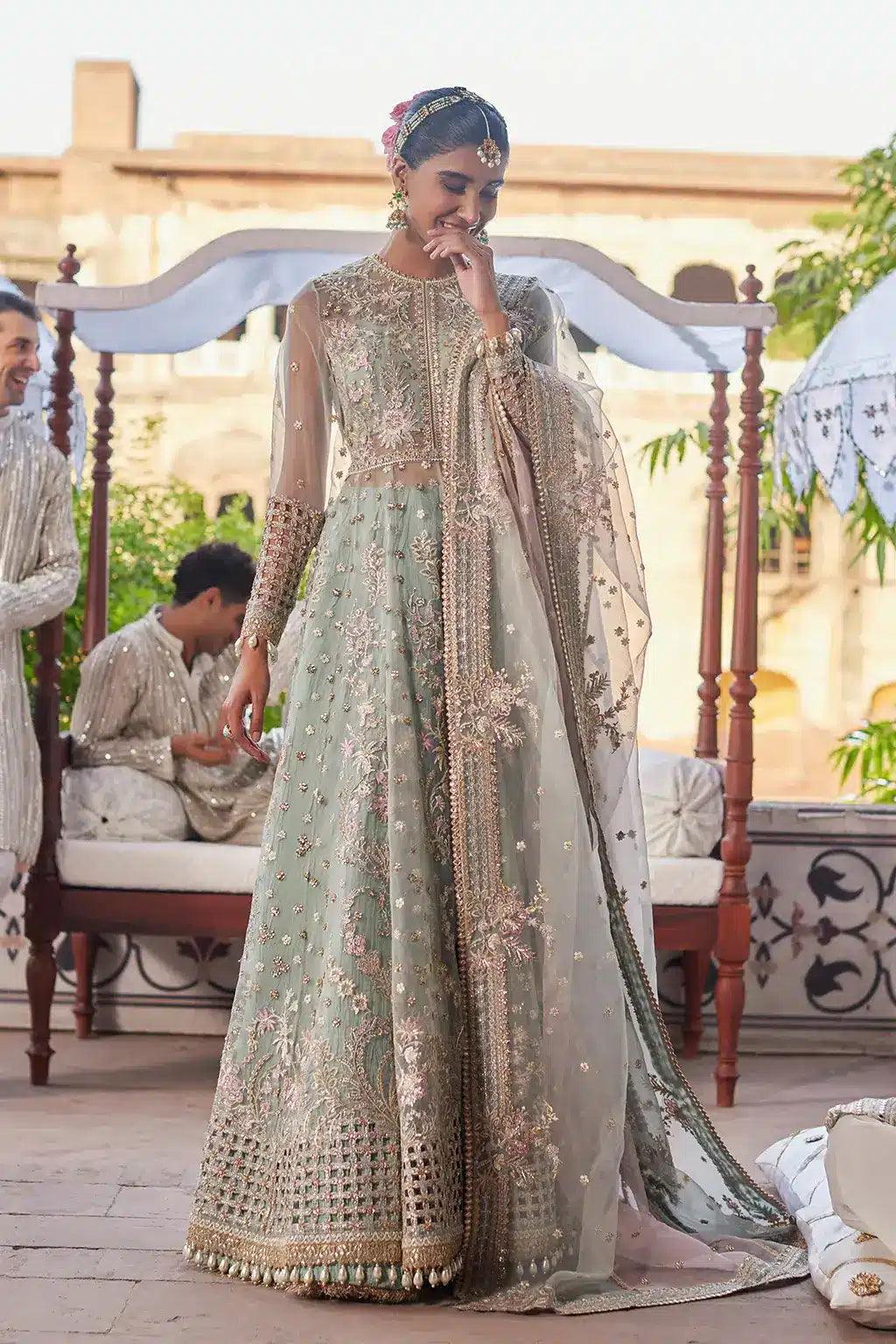 Afrozeh | Dastangoi Wedding Formals | Mehrunisa - Aqsa Fabrics