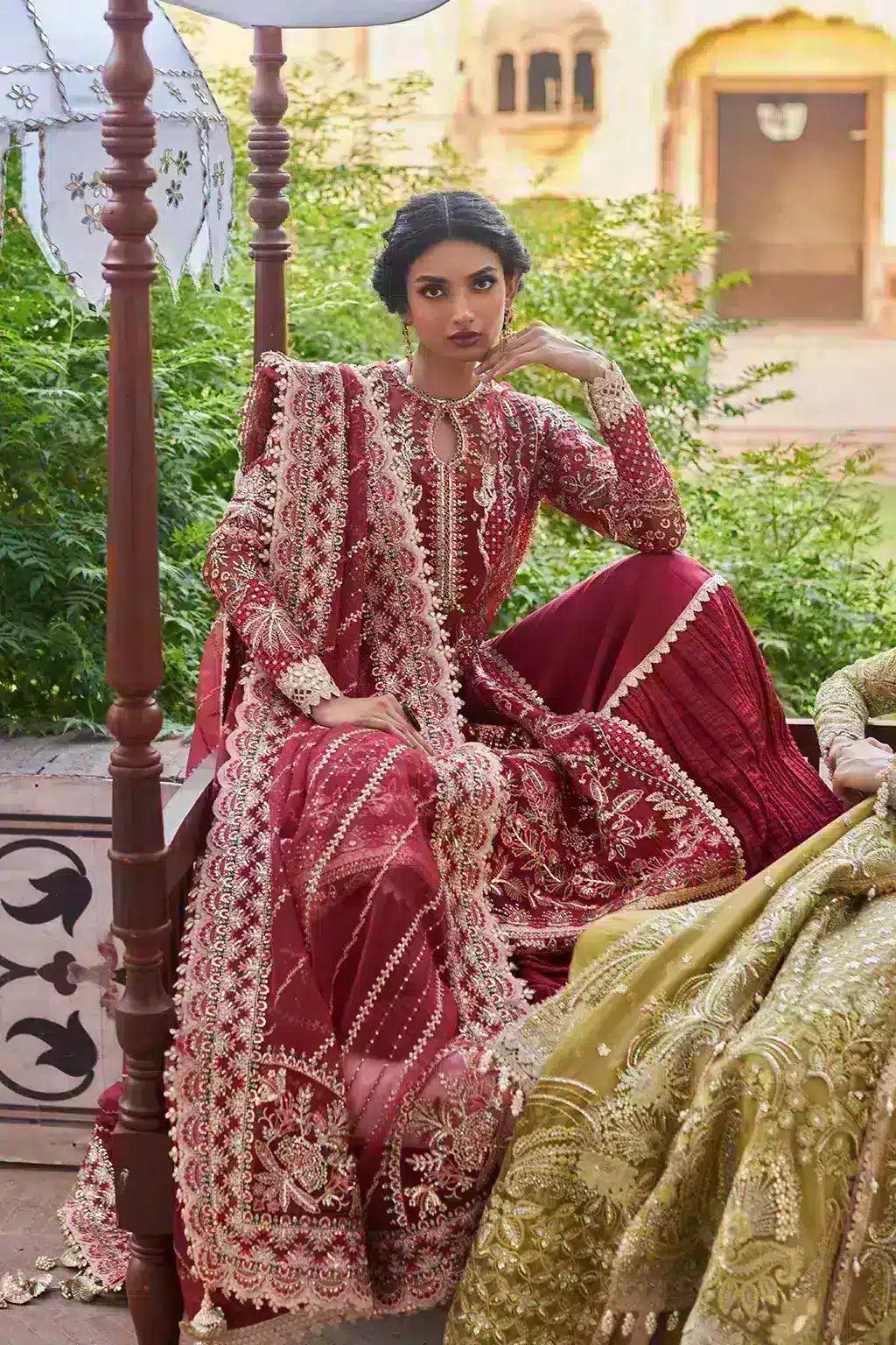 Afrozeh | Dastangoi Wedding Formals | Noor Jehan - Aqsa Fabrics