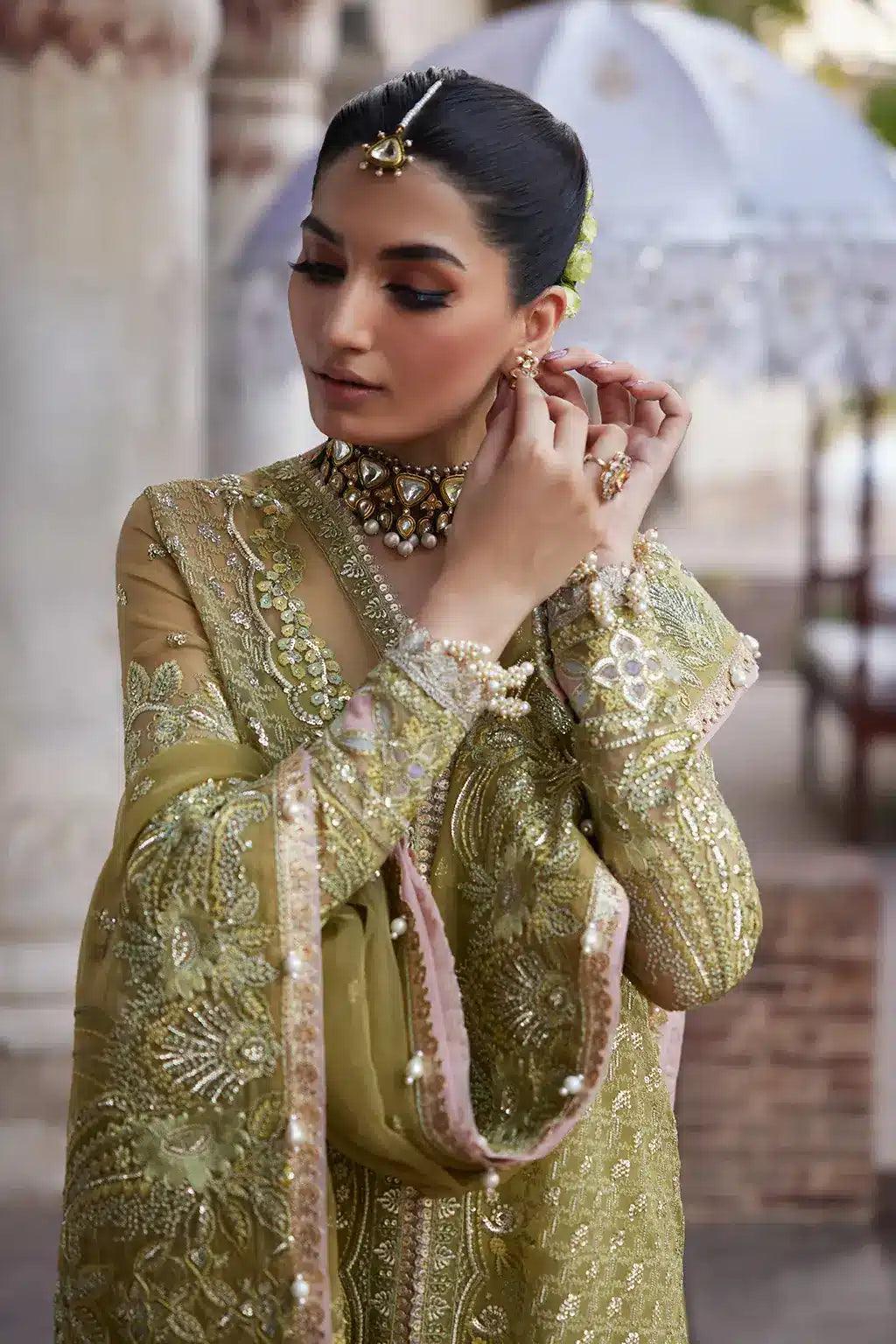 Afrozeh | Dastangoi Wedding Formals | Shehnaz - Aqsa Fabrics
