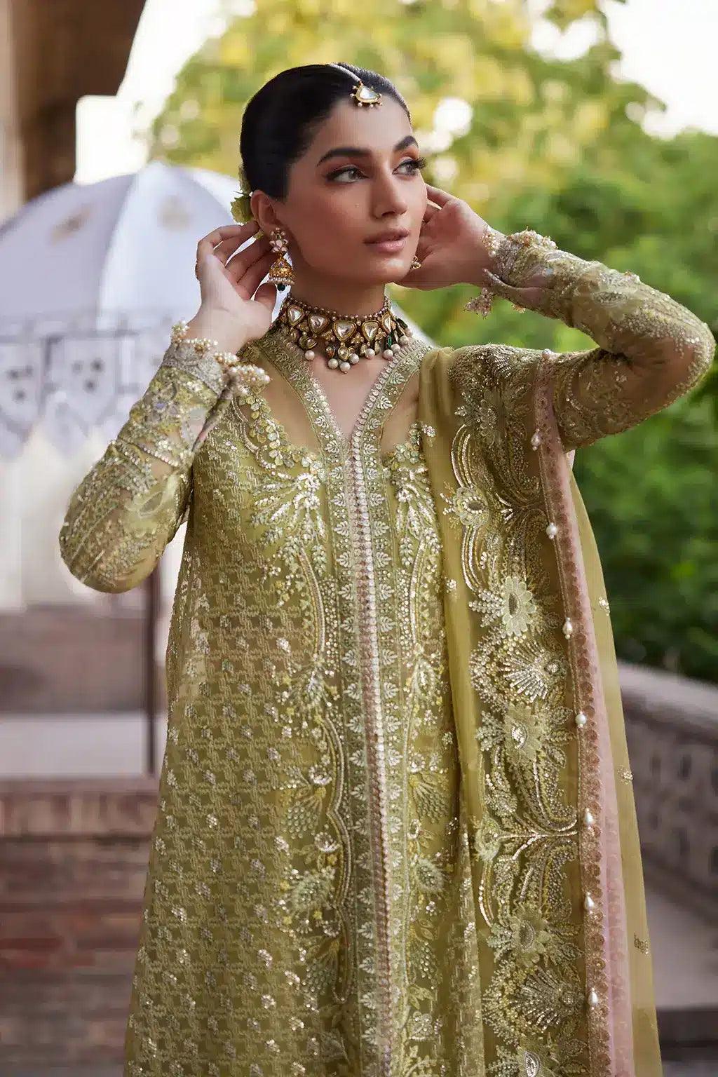 Afrozeh | Dastangoi Wedding Formals | Shehnaz - Aqsa Fabrics