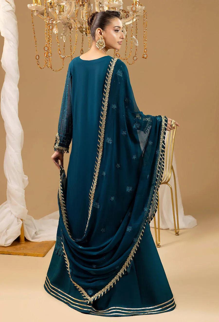 Adans Libas | Chiffon 25 | 7588 H - Aqsa Fabrics