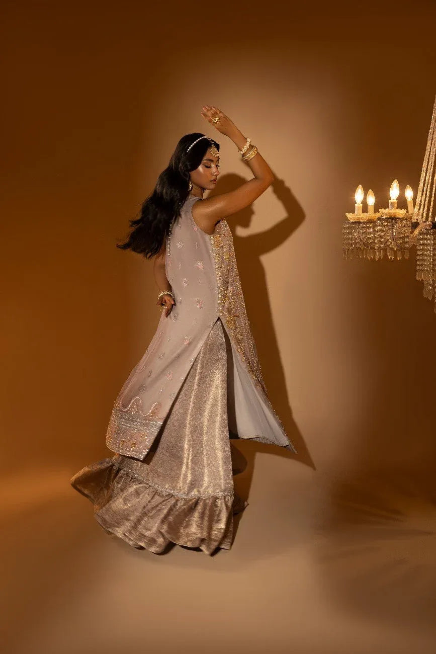 Muntaha | Tabeer Formals | Mahveen - Aqsa Fabrics
