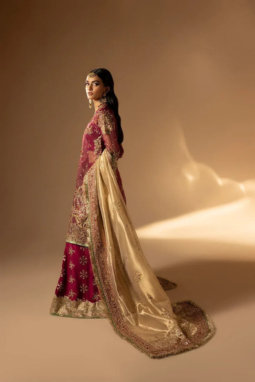 Muntaha | Tabeer Formals | Gulnar - Aqsa Fabrics