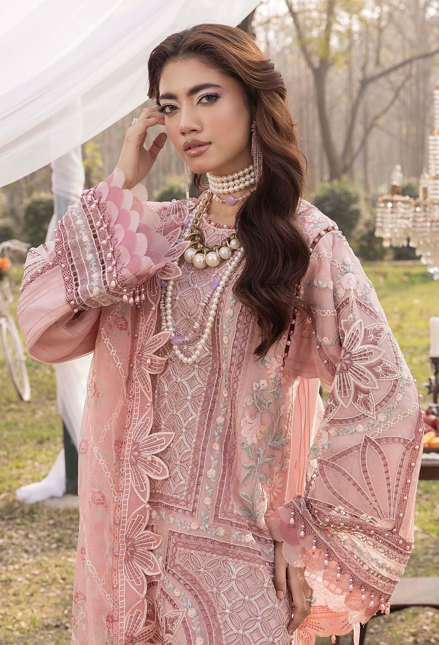 Adans Libas | BAZM-E-BAHAR | BAHAR 3782 - Aqsa Fabrics