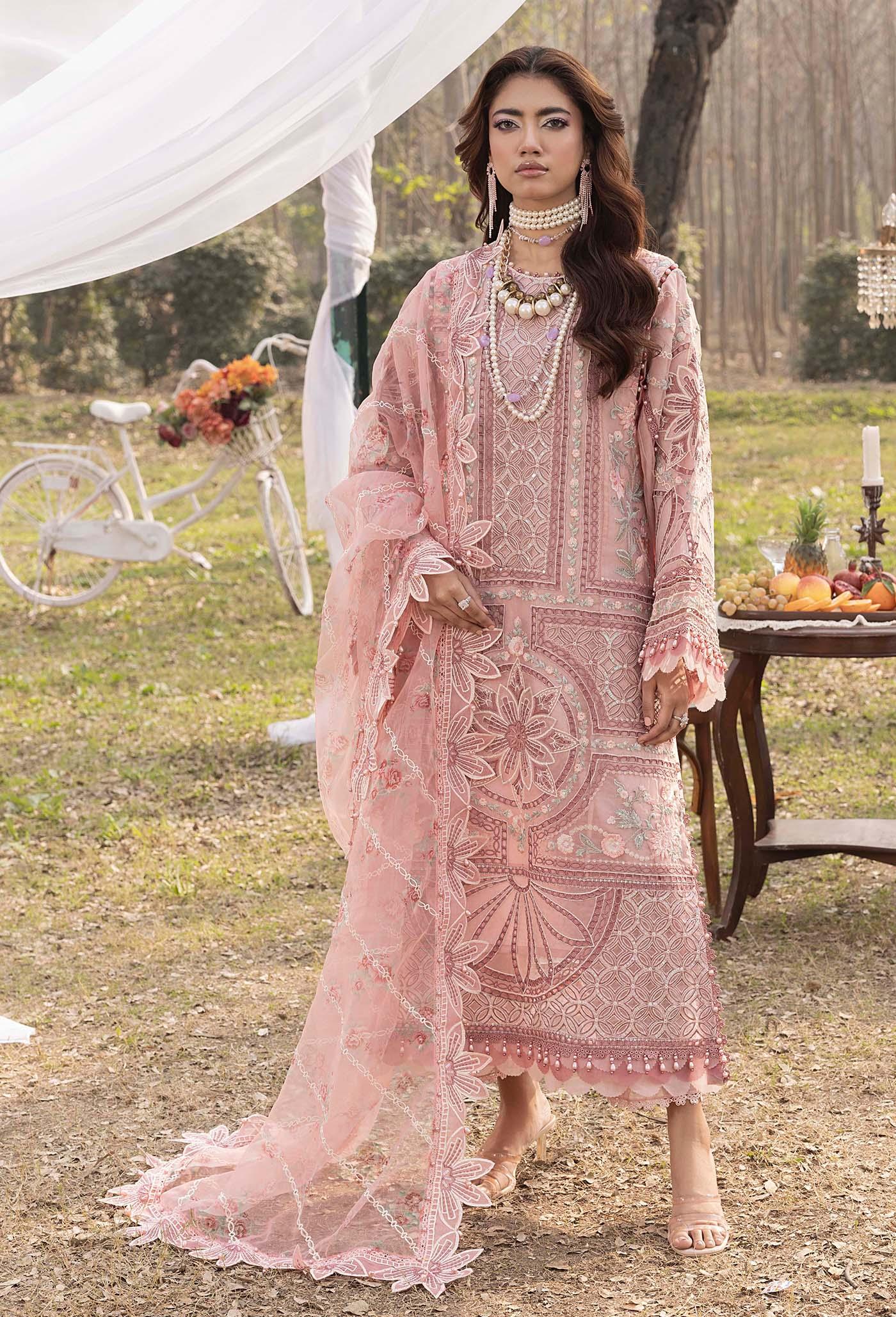 Adans Libas | BAZM-E-BAHAR | BAHAR 3782 - Aqsa Fabrics