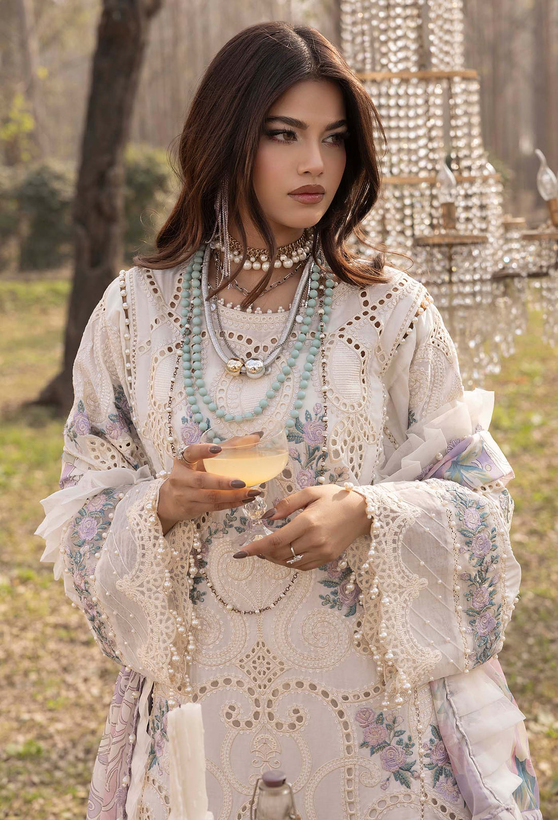 Adans Libas | BAZM-E-BAHAR | BAHAR 3783 - Aqsa Fabrics