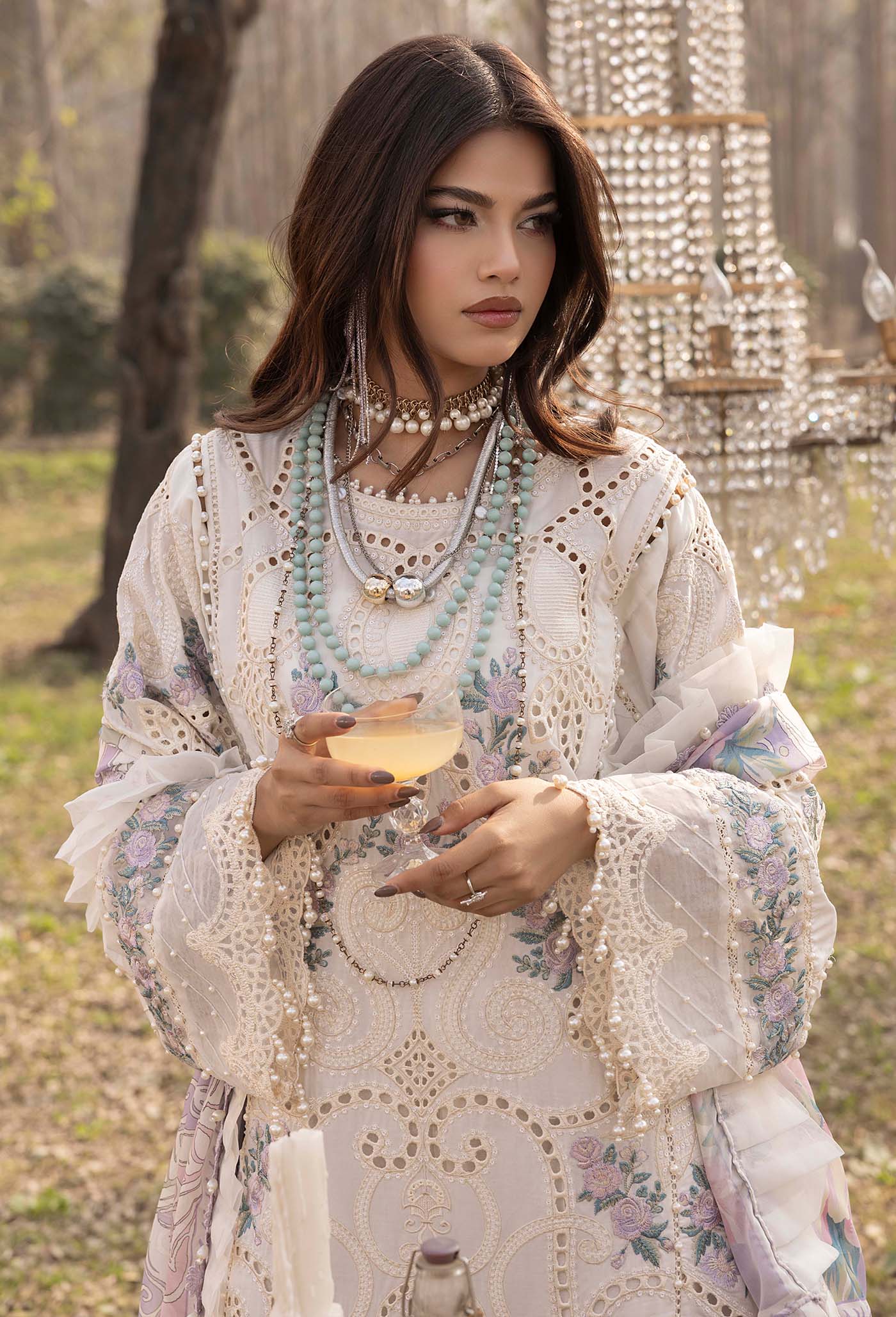 Adans Libas | BAZM-E-BAHAR | BAHAR 3783 - Aqsa Fabrics
